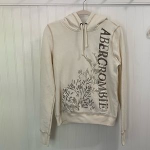 A&F 2006 Cream Hoodie